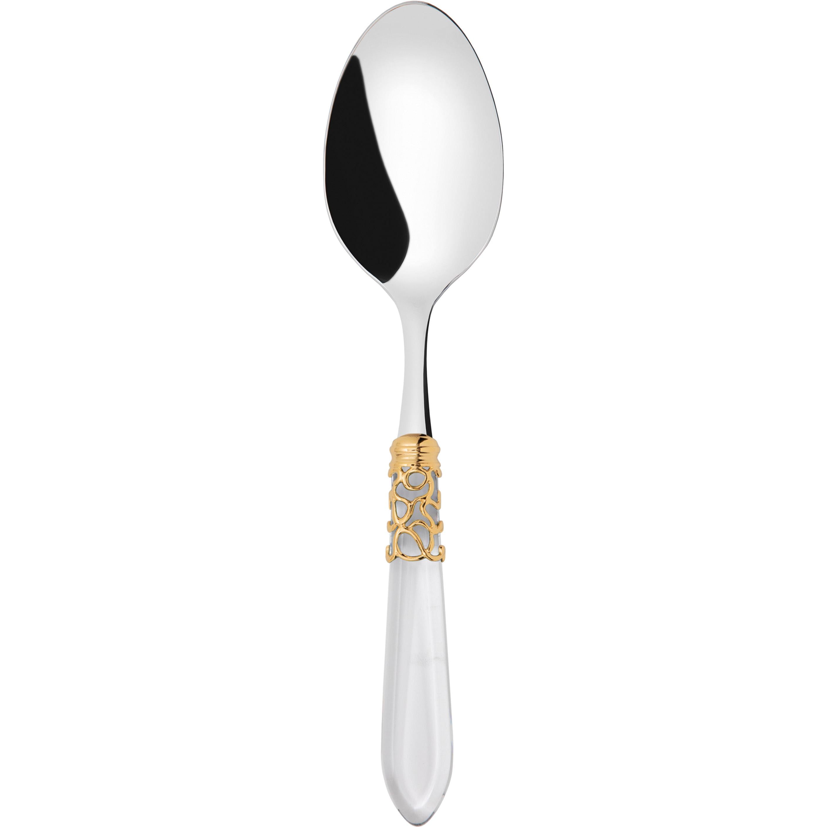 Melodia Gold Serving Spoon - clear