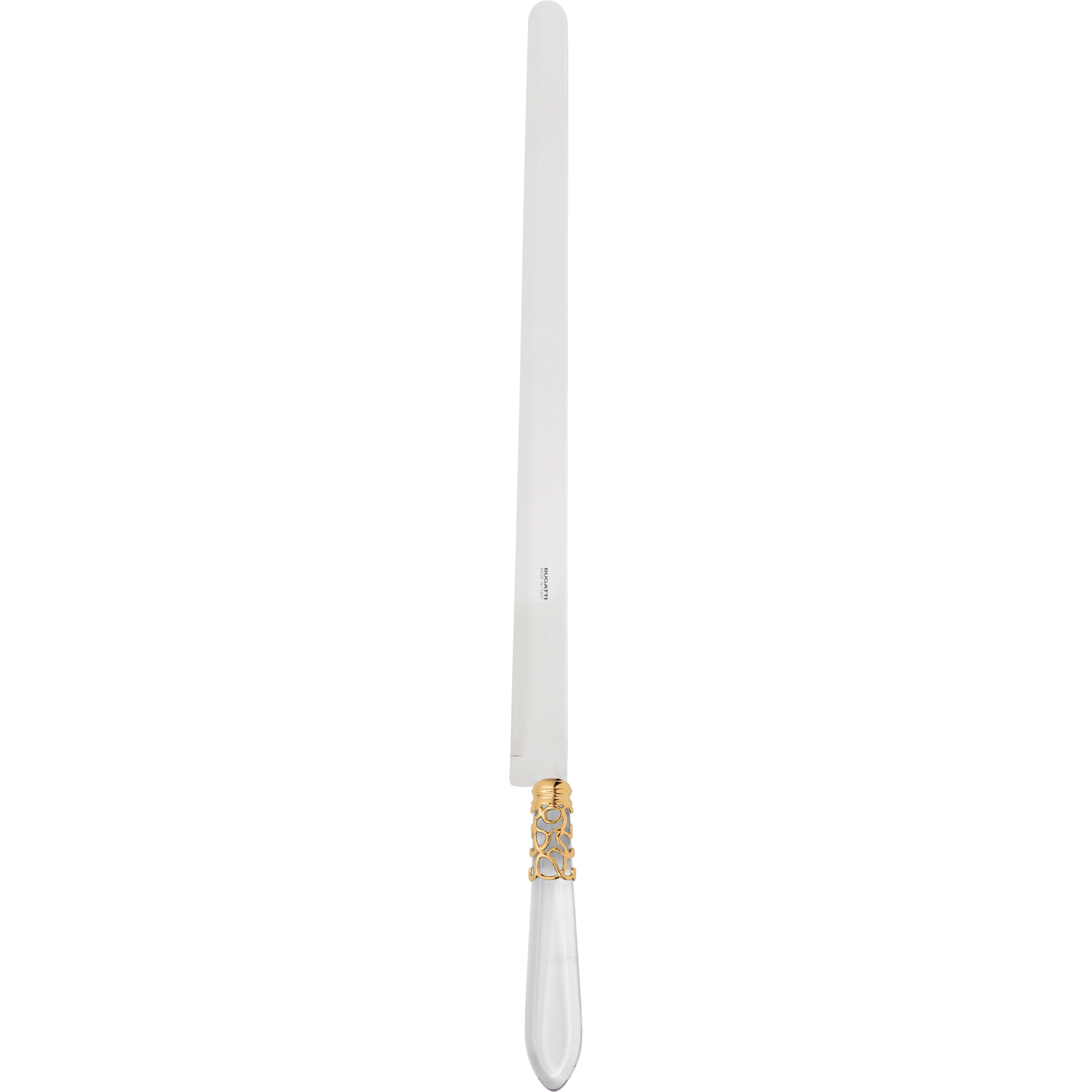 Melodia Gold Ham Knife 40 cm (15.75 inch) - clear