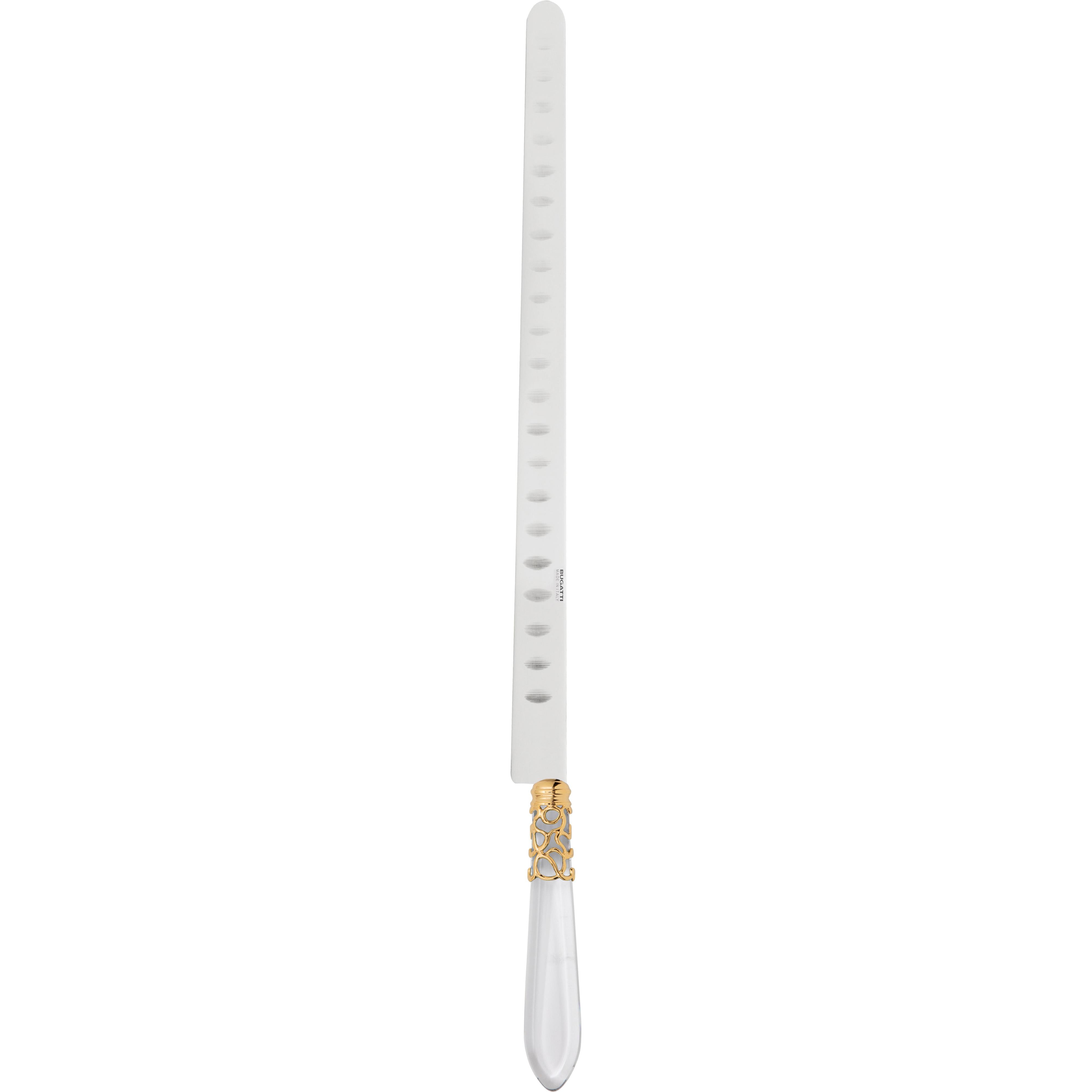 Melodia Gold Salmon Knife 40 cm (15.75 inch) - clear