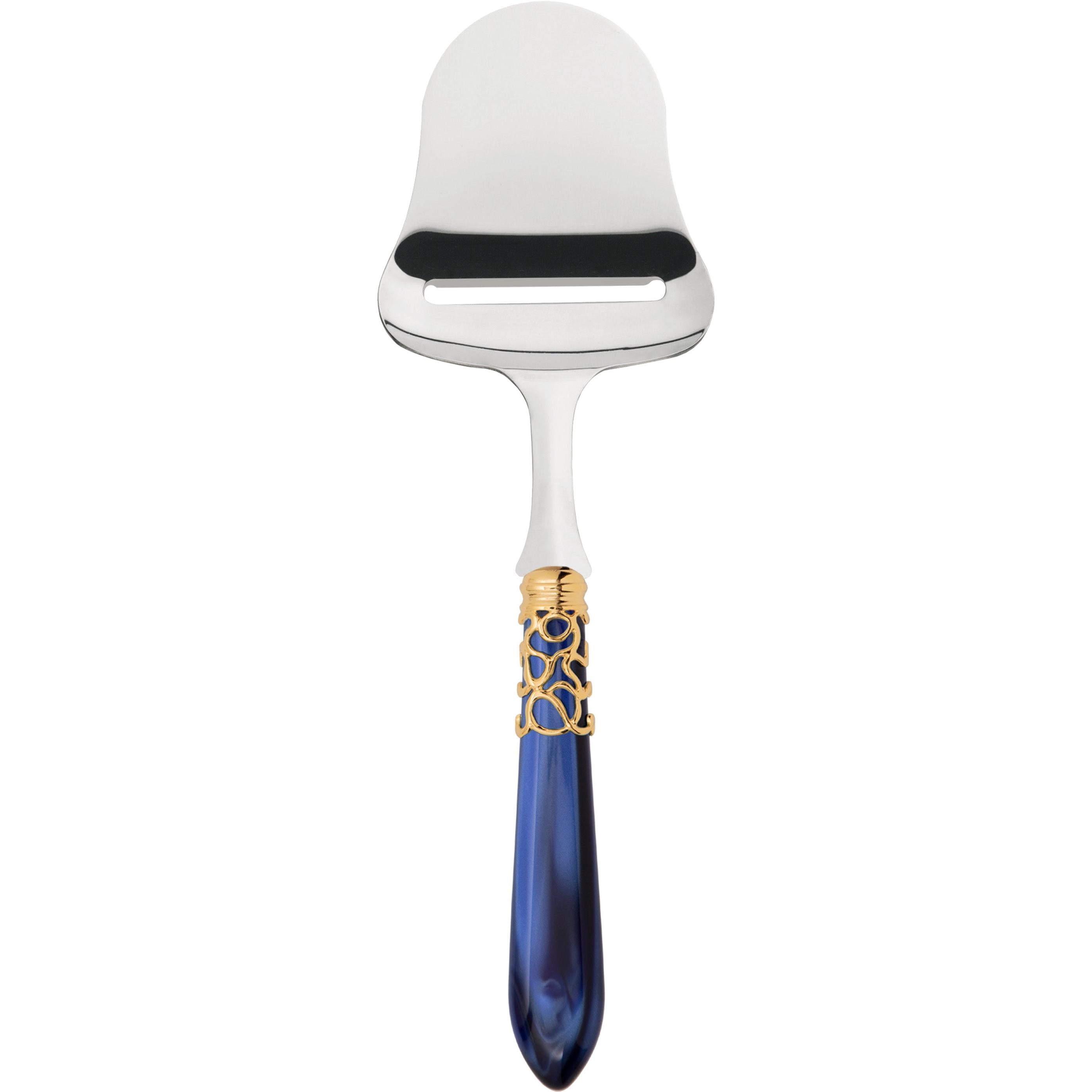 Melodia Gold Cheese Slicer - royal blue