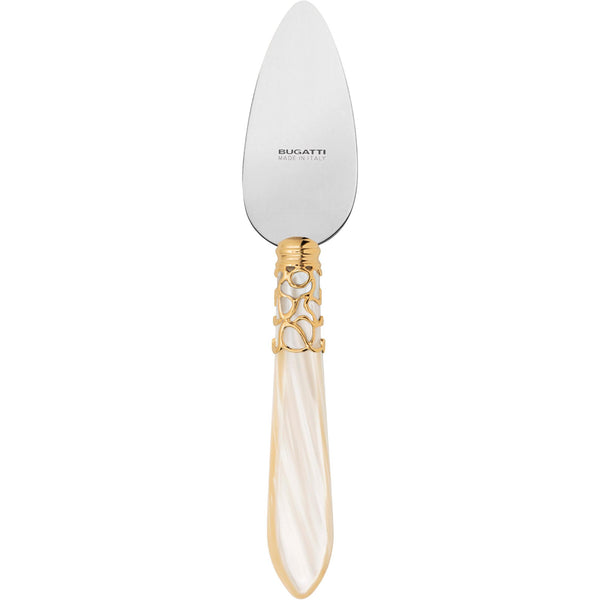 Melodia Gold Parmesan Cheese Knife - Ivory
