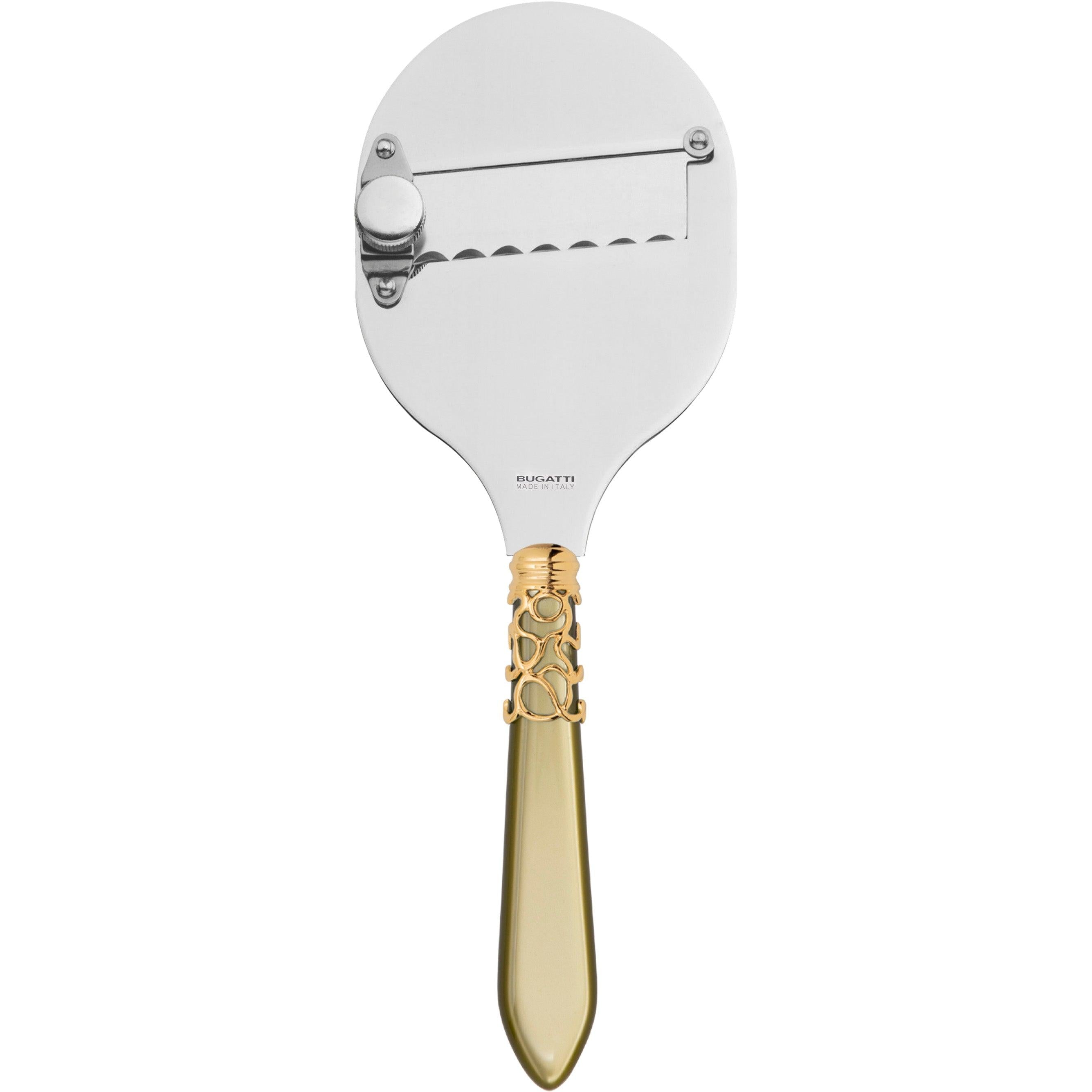 Melodia Gold Truffle Shaver / Slicer - chartreuse green
