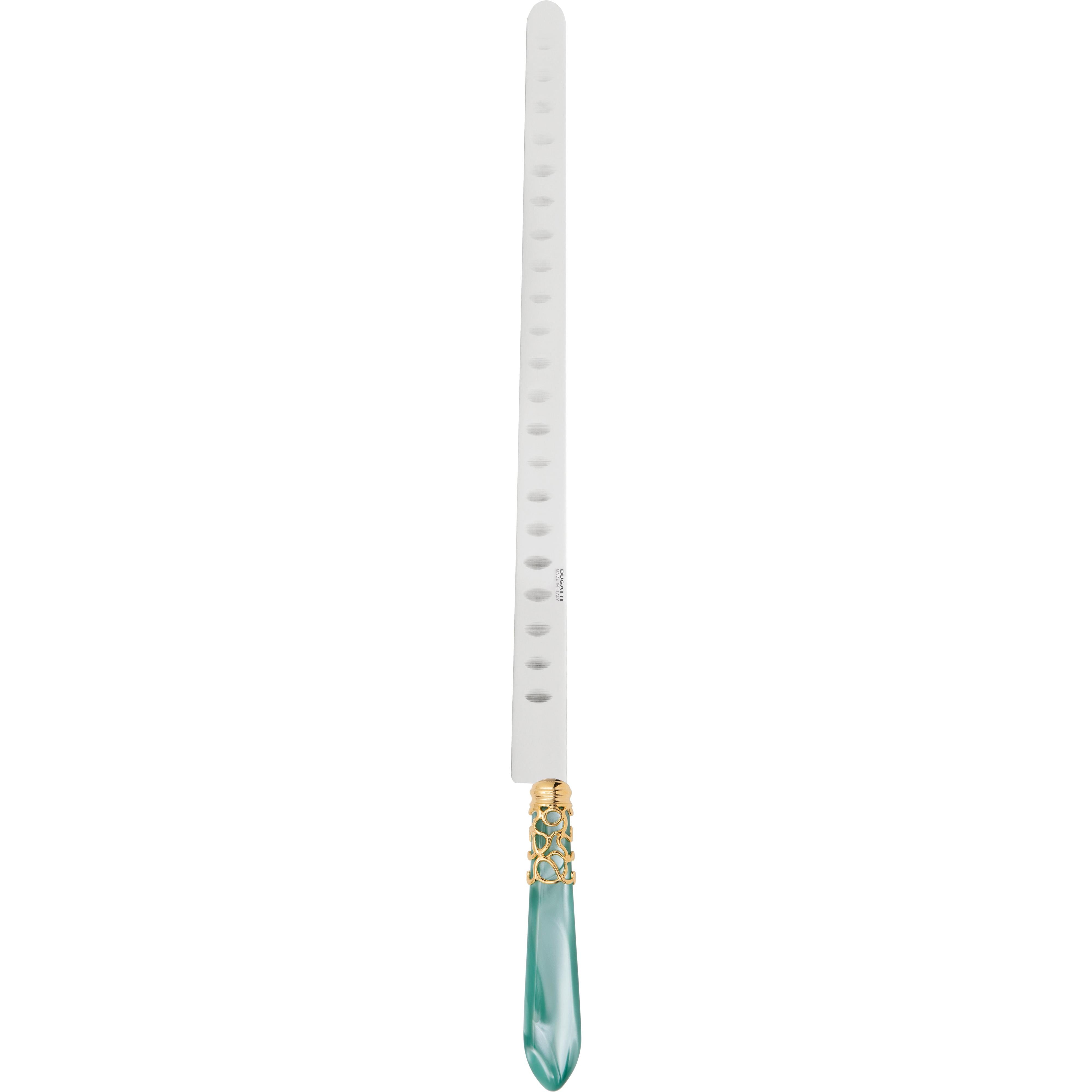 Melodia Gold Salmon Knife 40 cm (15.75 inch) - Aqua