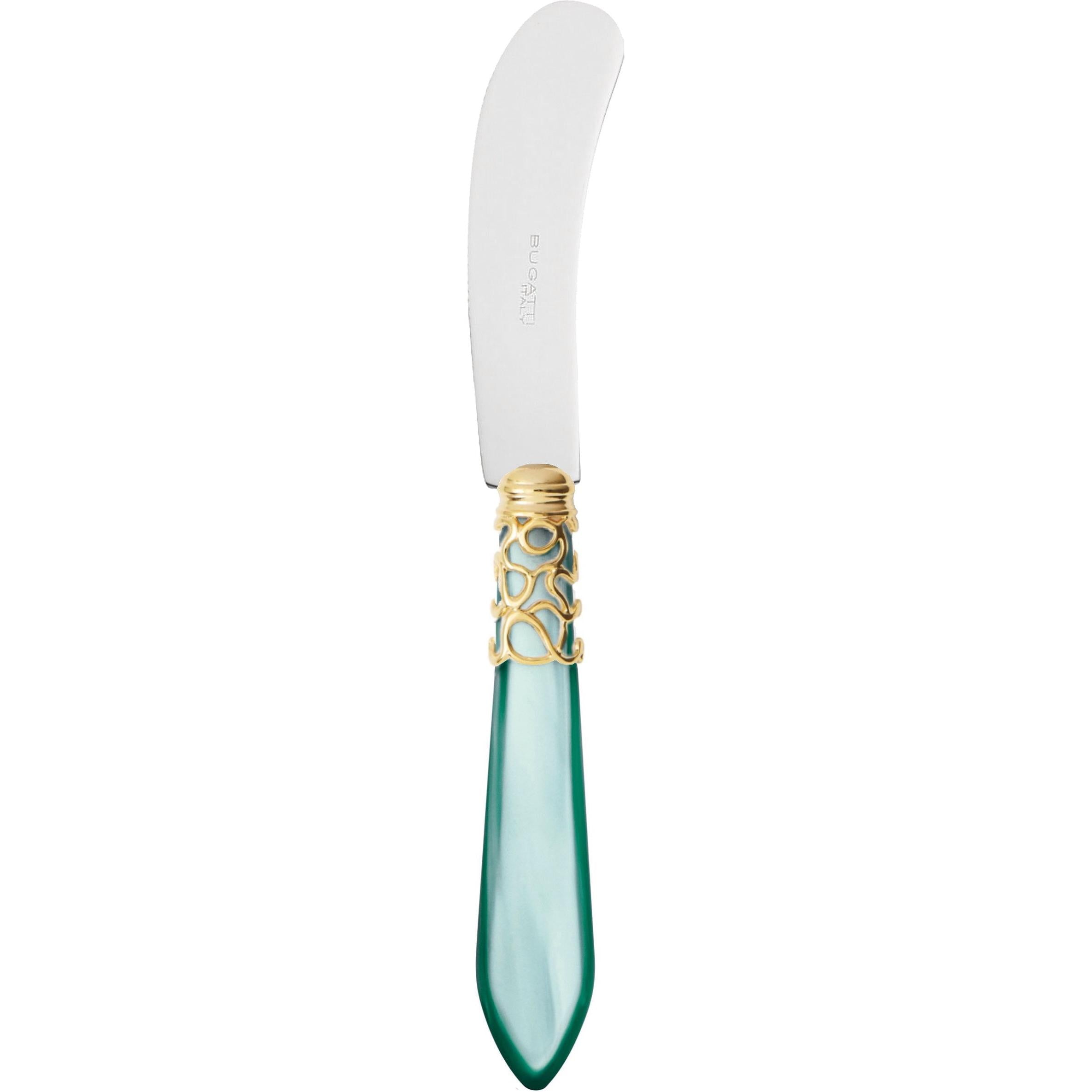 Melodia Gold Spreader - Aqua