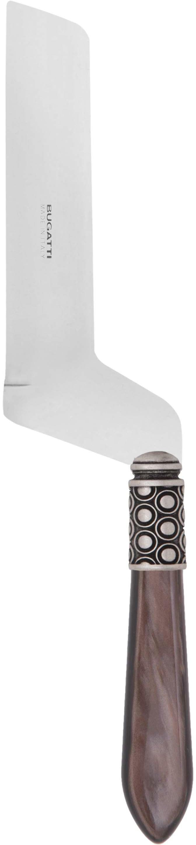 Optical Antique Soft Cheese Offset Knife - Chocolate