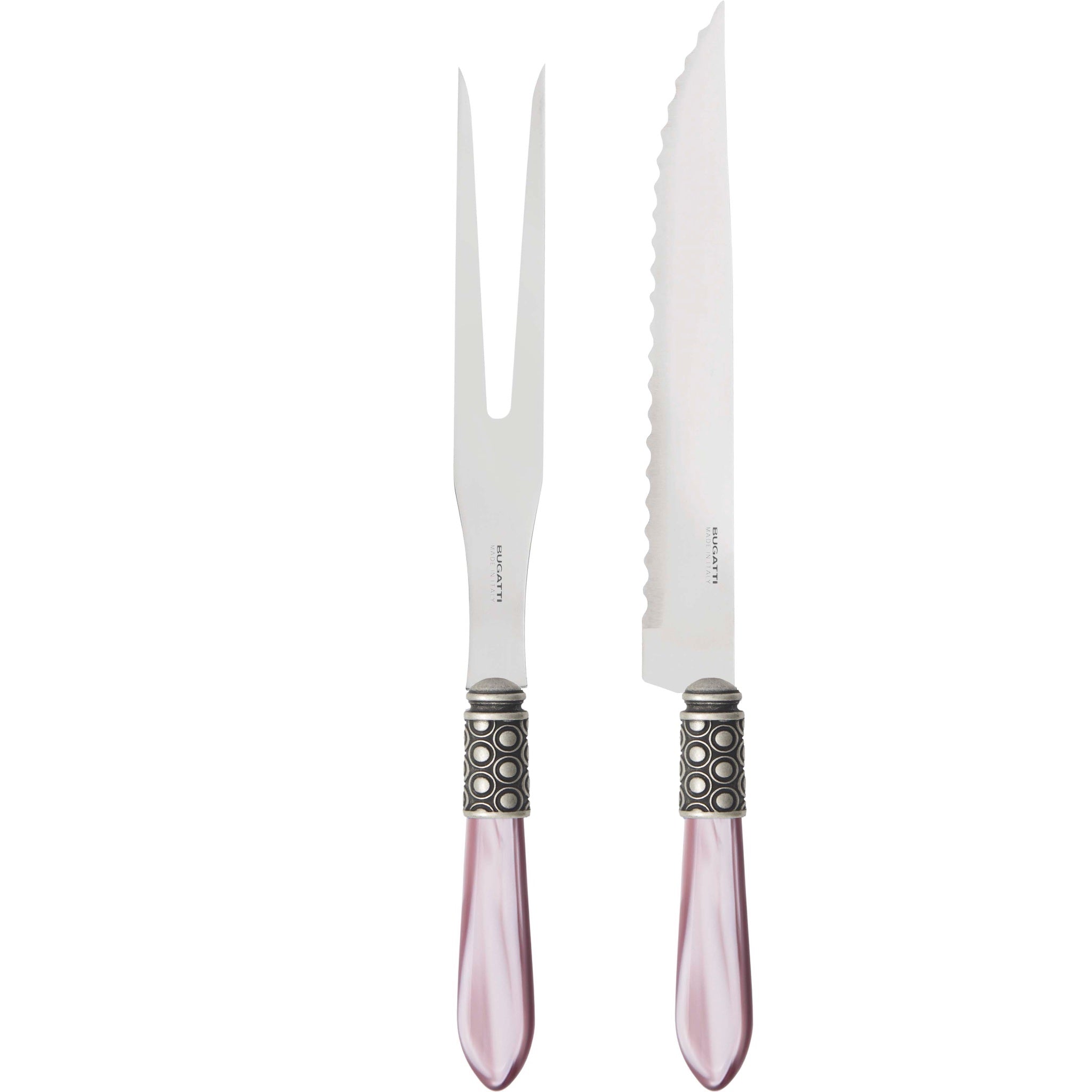 Optical Antique Roast Carving Set - Lilac