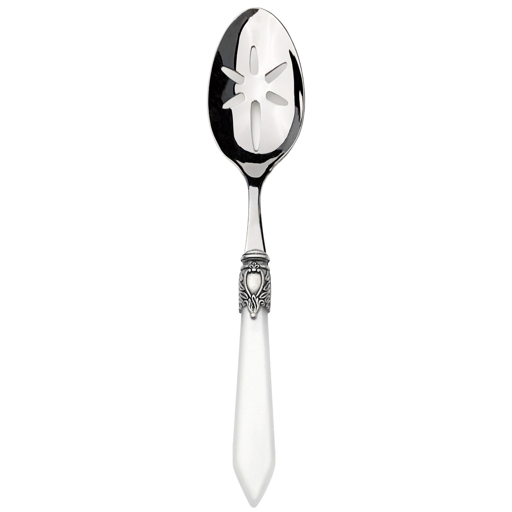 Oxford Antique Slotted Serving Spoon - Clear