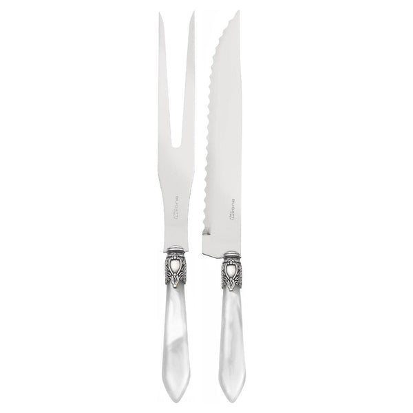 Oxford Antique Roast Carving Set - Clear