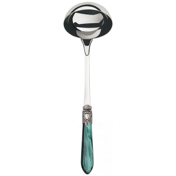 Oxford Antique Soup Ladle - Emerald Green