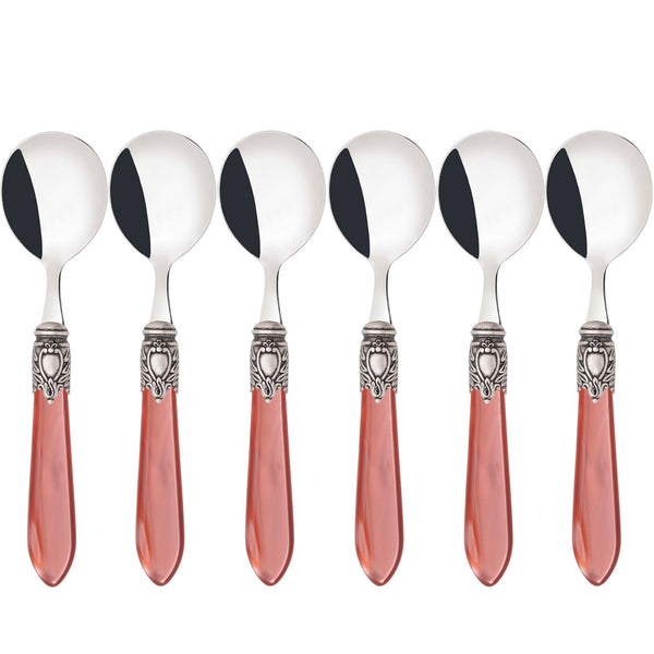 Oxford Antique Soup Spoons Set -  Rust