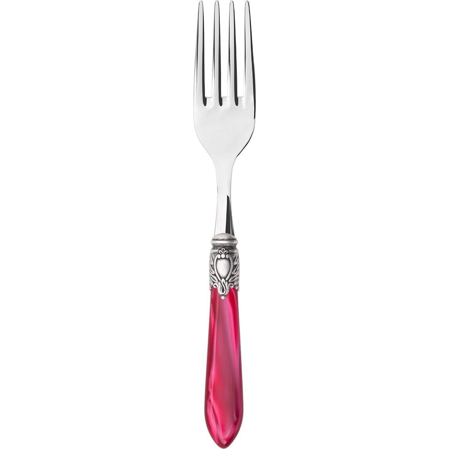 Oxford Antique Serving Fork  Raspberry