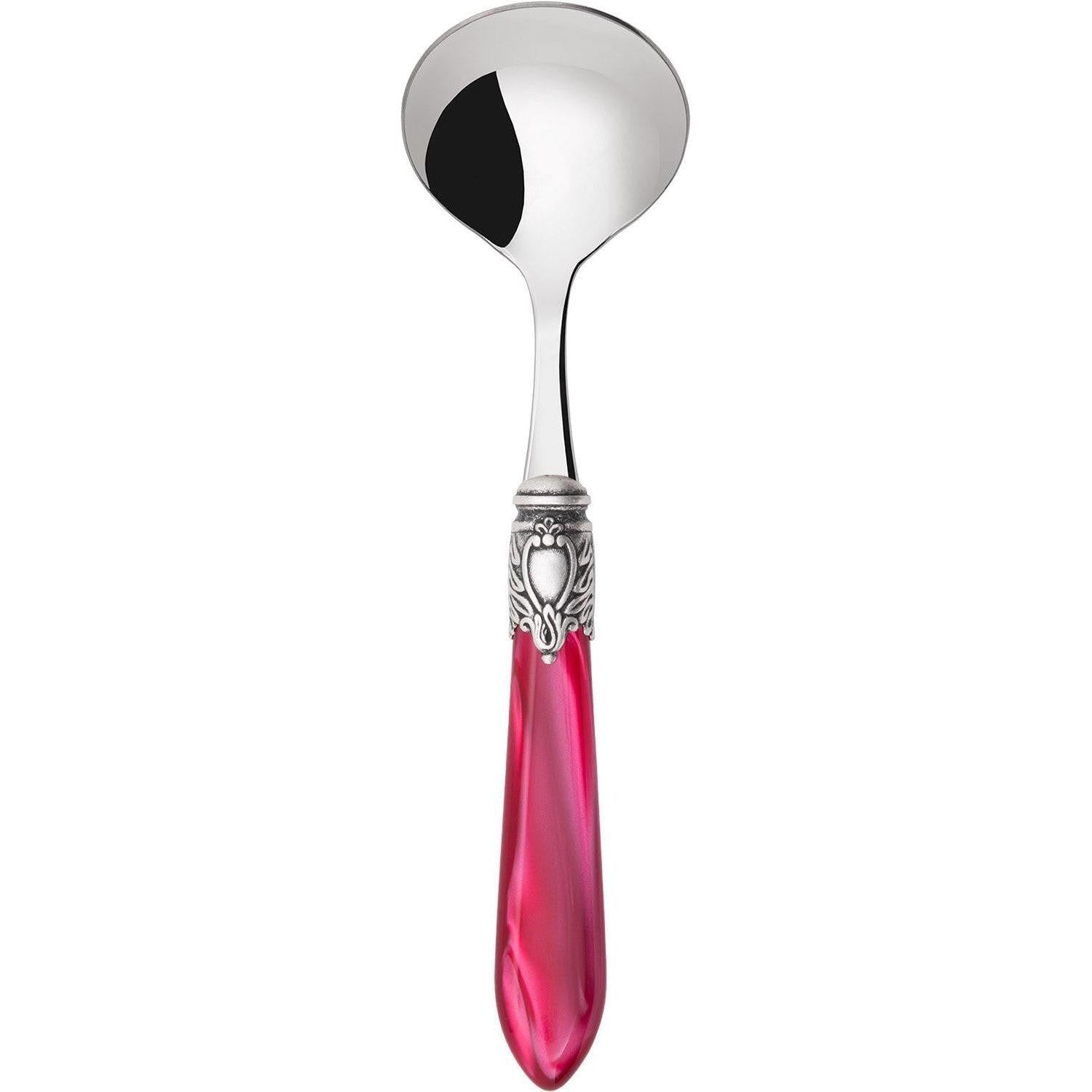 Oxford Antique Sauce Ladle  Raspberry
