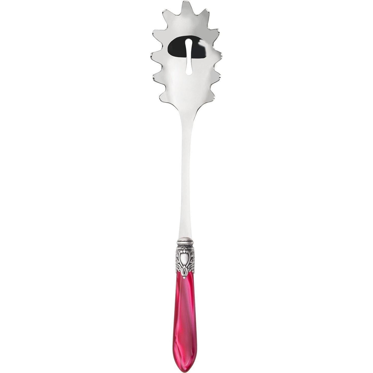 Oxford Antique Spaghetti Spoon Scoop  Raspberry