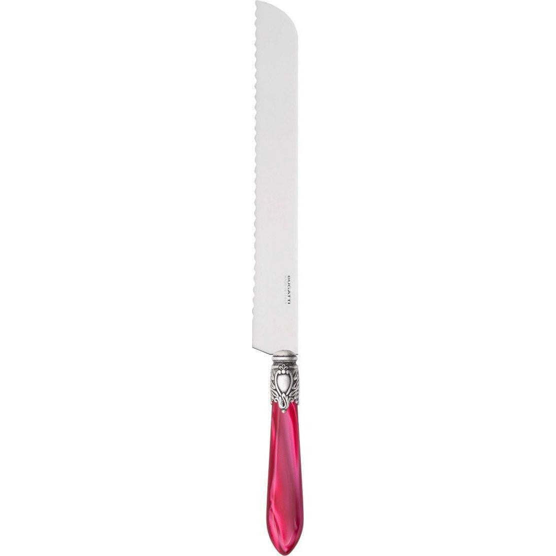 Oxford Antique Bread Knife  Raspberry
