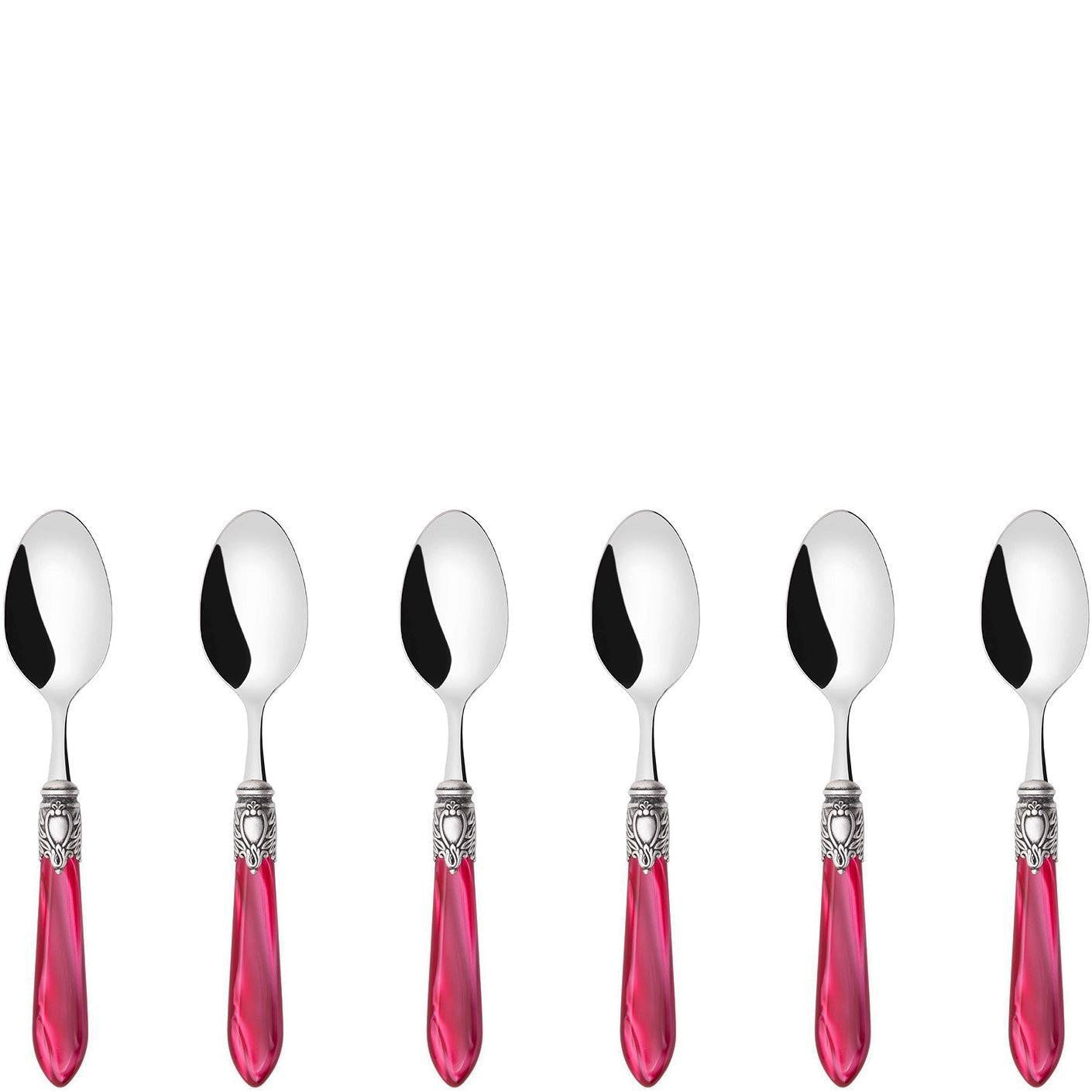 Oxford Antique Coffee Spoons Set Raspberry