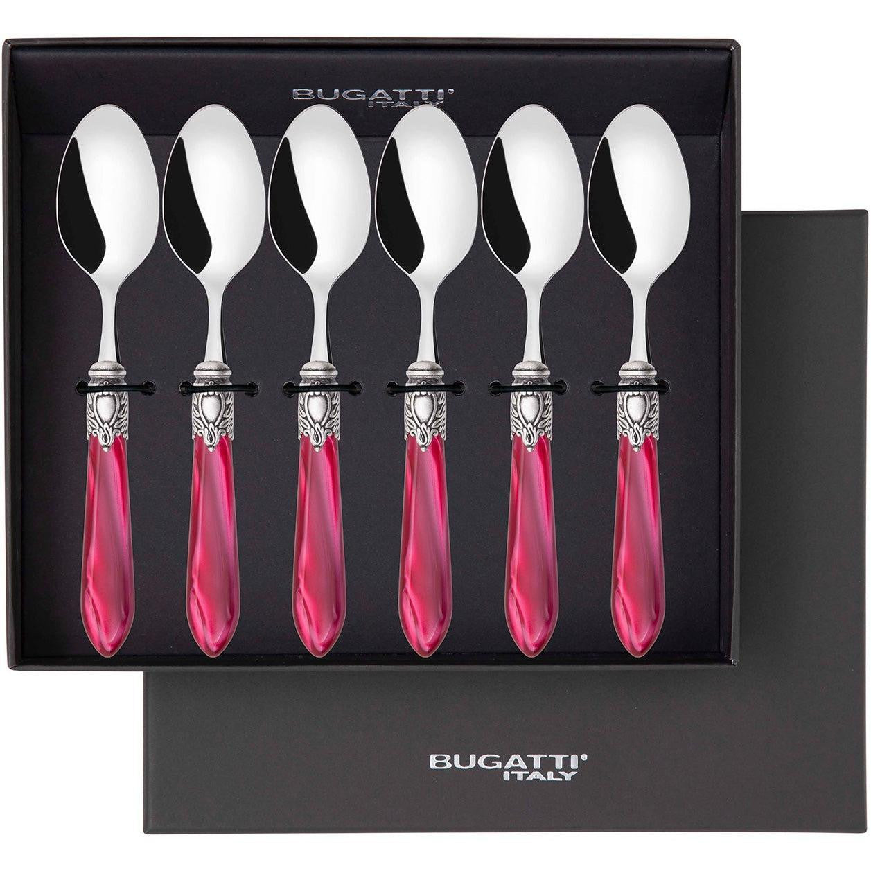Oxford Antique Coffee Spoons Set Raspberry