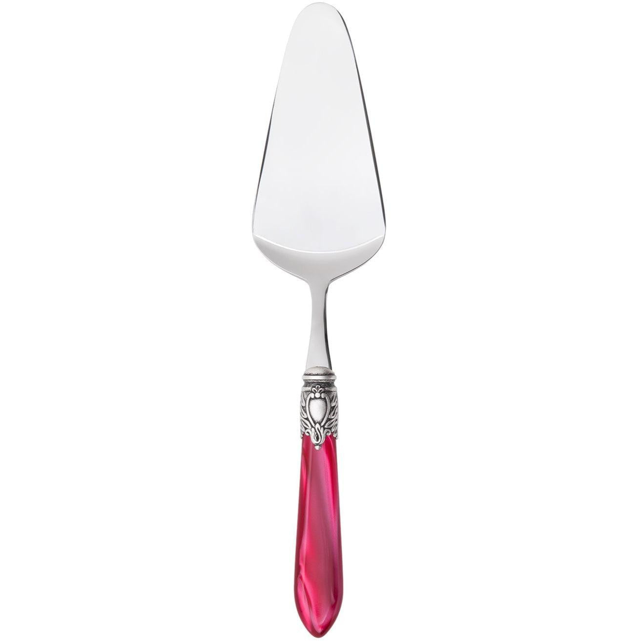 Oxford Antique Cake Server in gift box - Raspberry-Casa Bugatti USA