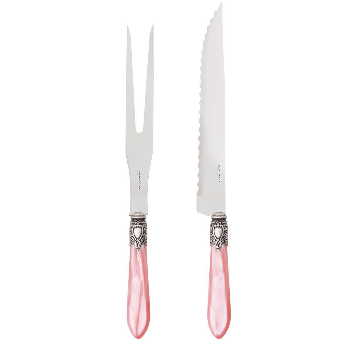 Oxford Antique Roast Carving Set - Pink-Casa Bugatti USA
