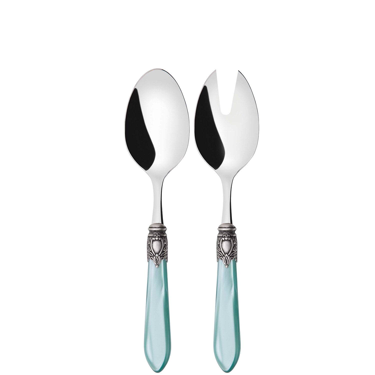 Oxford Antique 2 Piece Salad Servers - Aqua-Casa Bugatti USA