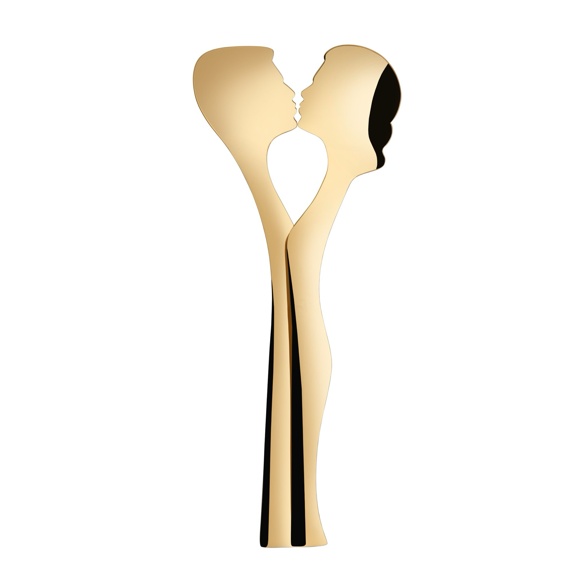 Abbraccio 2 Piece Salad Set Gold-Casa Bugatti USA