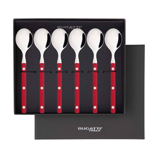 Allegra Coffee Spoon Set red