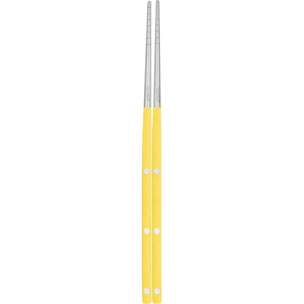 Allegra Chopsticks pair - bright yellow-Casa Bugatti USA
