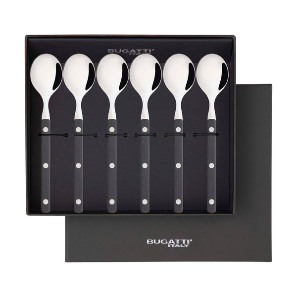 Allegra Coffee Spoon Set black