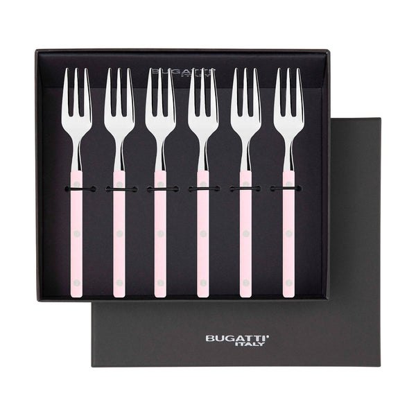 Allegra Cocktail / Cake Fork Set lotus pink