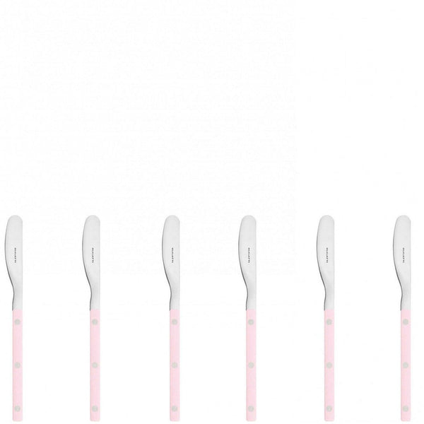 Allegra Butter Knife Set - Lotus Pink-Casa Bugatti USA