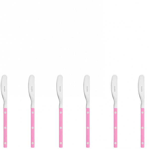 Allegra Butter Knife Set - pink-Casa Bugatti USA