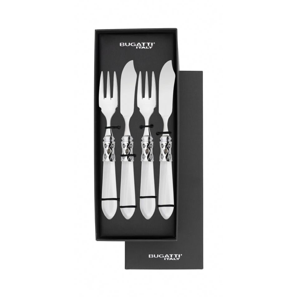 Aladdin Brilliant 12 Piece Fish Set - clear