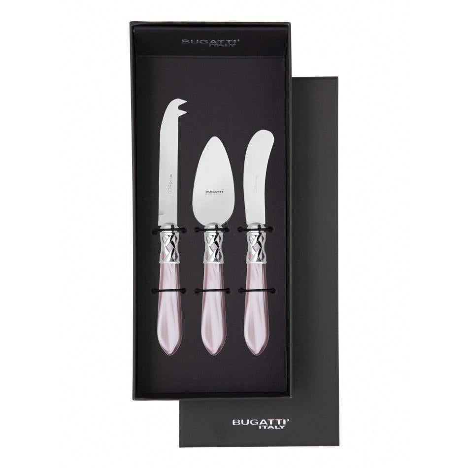 Aladdin Brilliant 3 Piece Cheese Knife Set - lilac