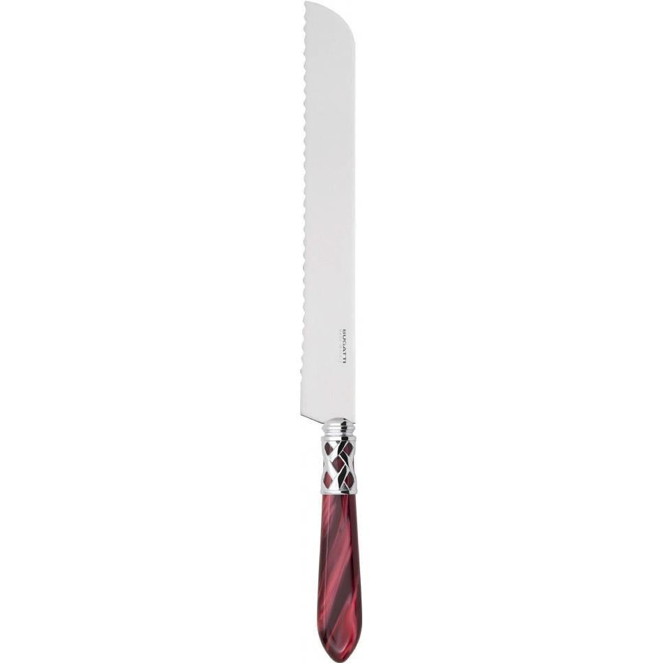 Aladdin Brilliant Bread Knife - burgundy