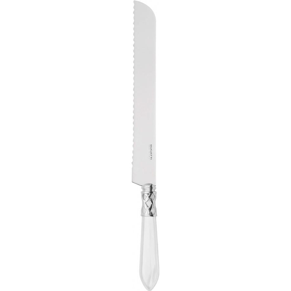 Aladdin Brilliant Bread Knife - white