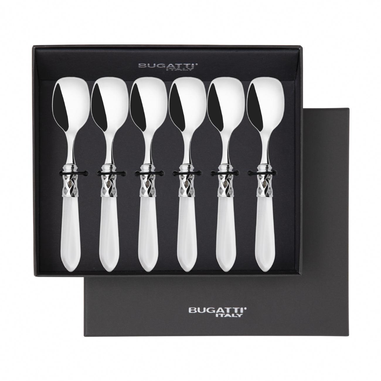 Aladdin Brilliant Ice Cream Spoons Set in gift box - clear
