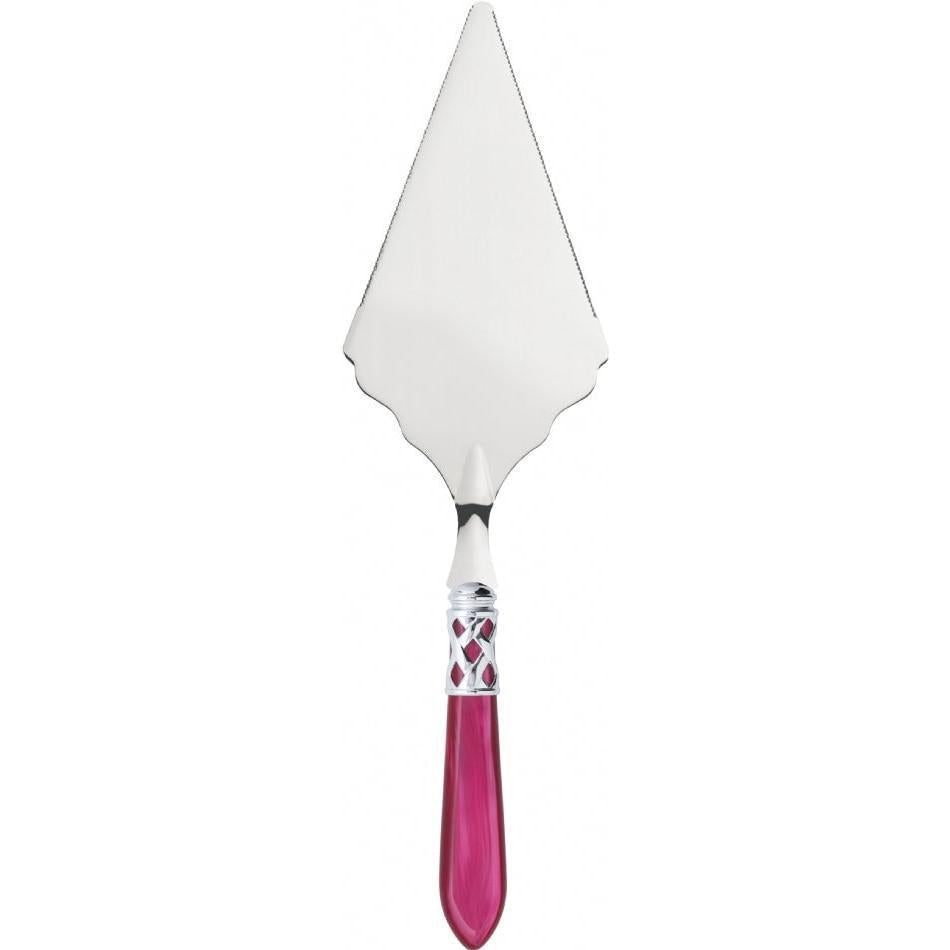 Aladdin Brilliant Large Cake Server Serrated - raspberry