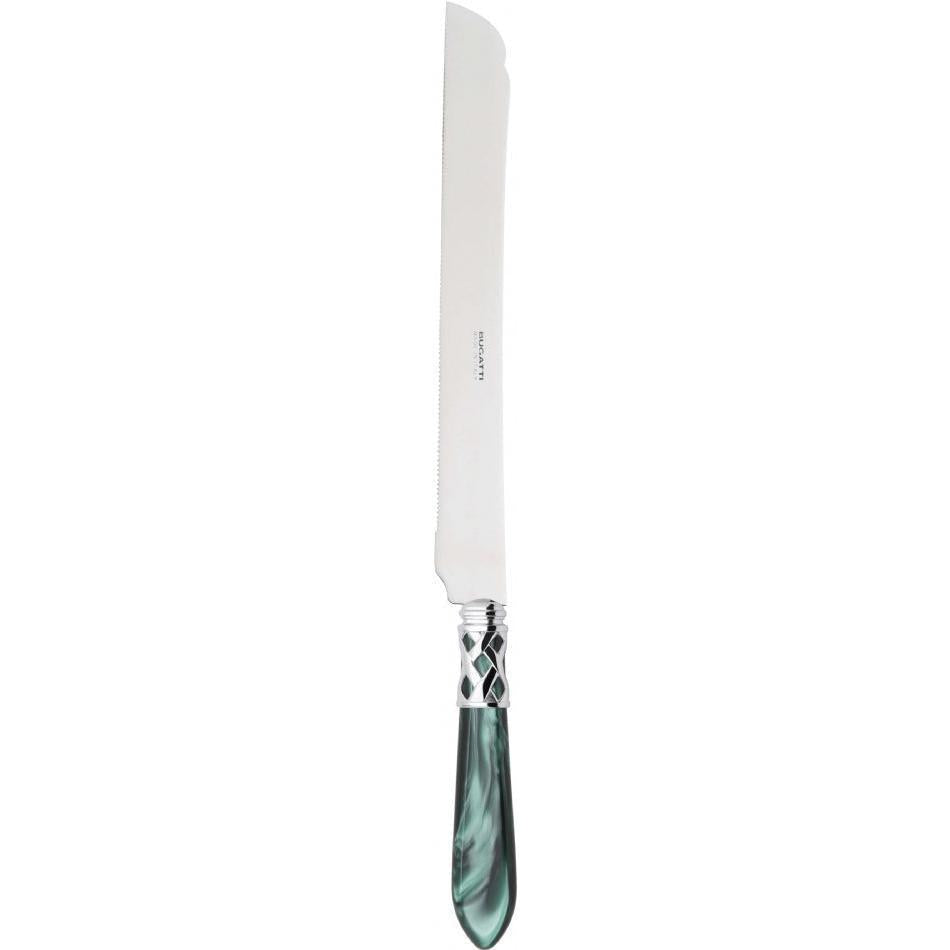 Aladdin Brilliant Long Cake Knife 32 cm (12.60 inch) - green