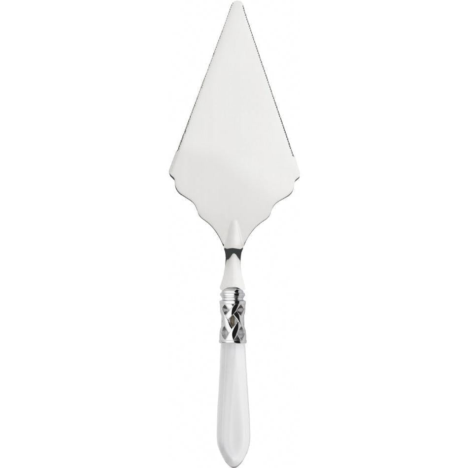 Aladdin Brilliant Large Cake Server Serrated - clear