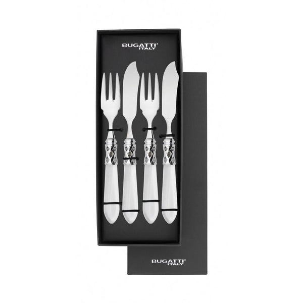 Aladdin Brilliant 12 Piece Fish Set - Clear-Casa Bugatti USA
