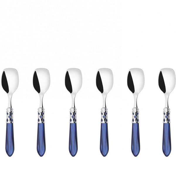 Aladdin Brilliant Ice Cream Spoons Set in gift box - Royal Blue-Casa Bugatti USA