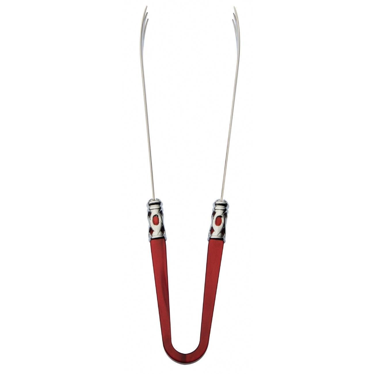 Aladdin Meat Tongs  - Burgundy-Casa Bugatti USA