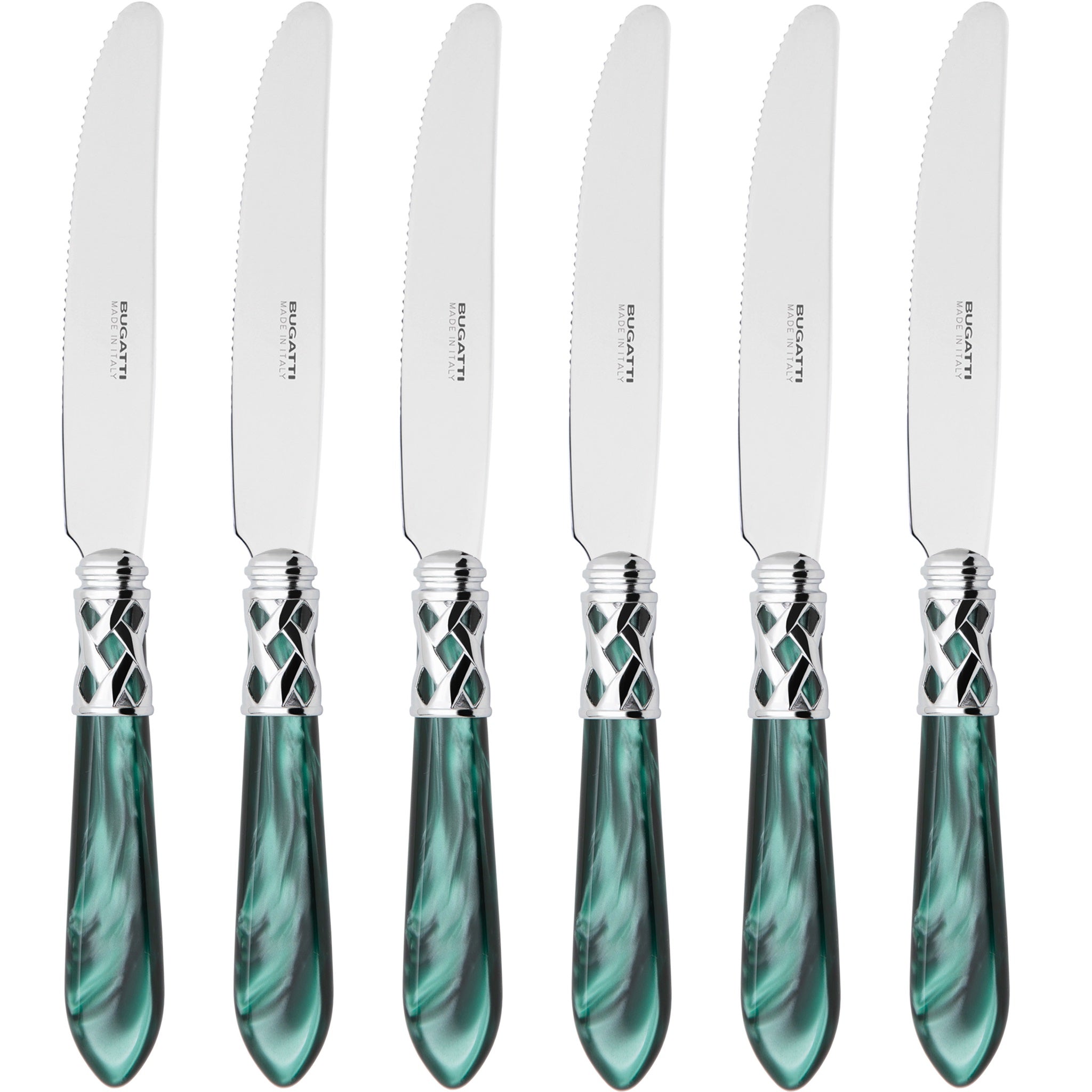 Aladdin Brilliant Fruit Knife Set 17,5 cm (6.89 inch) - Green-Casa Bugatti USA