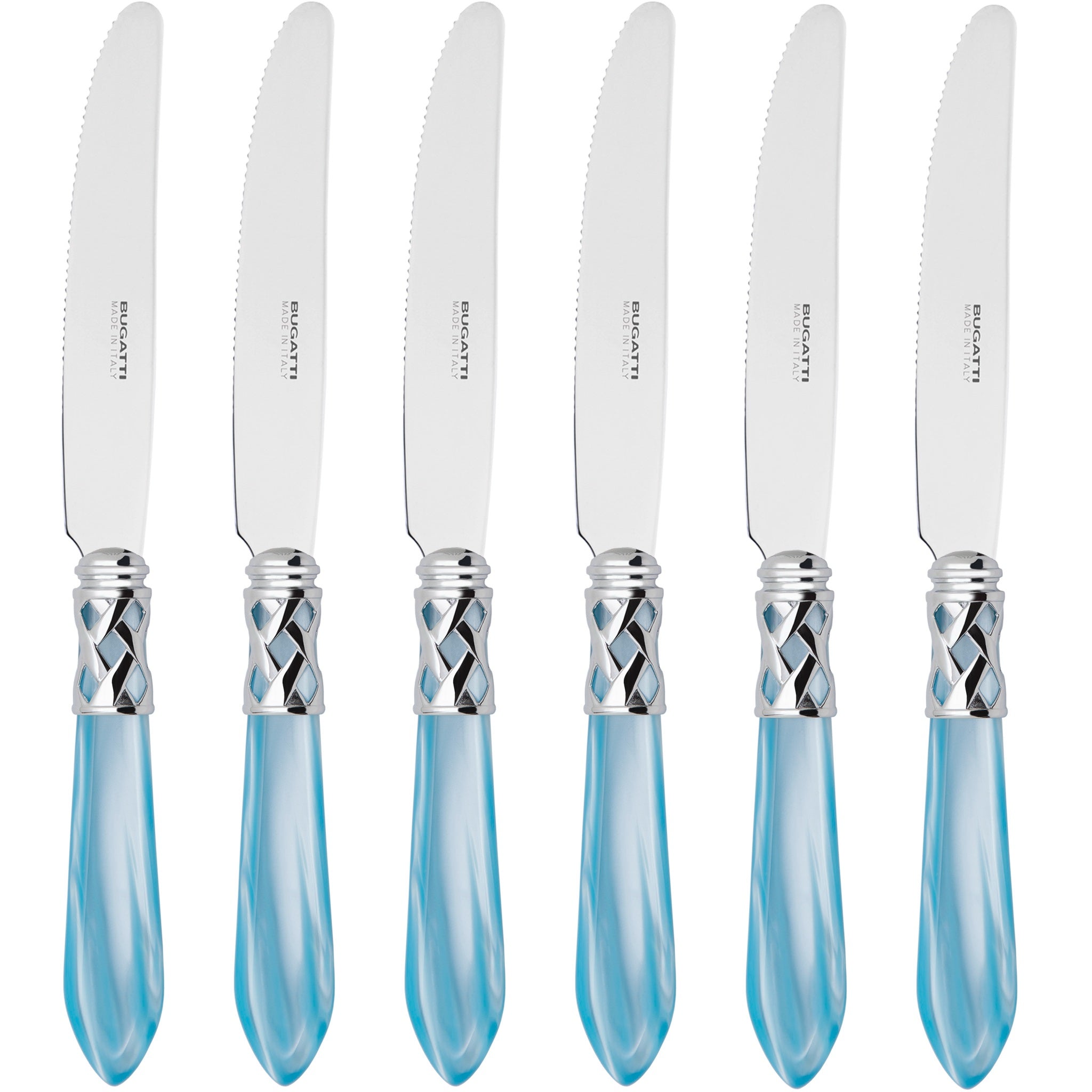 Aladdin Brilliant Fruit Knife Set 17,5 cm (6.89 inch) - Sky Blue-Casa Bugatti USA