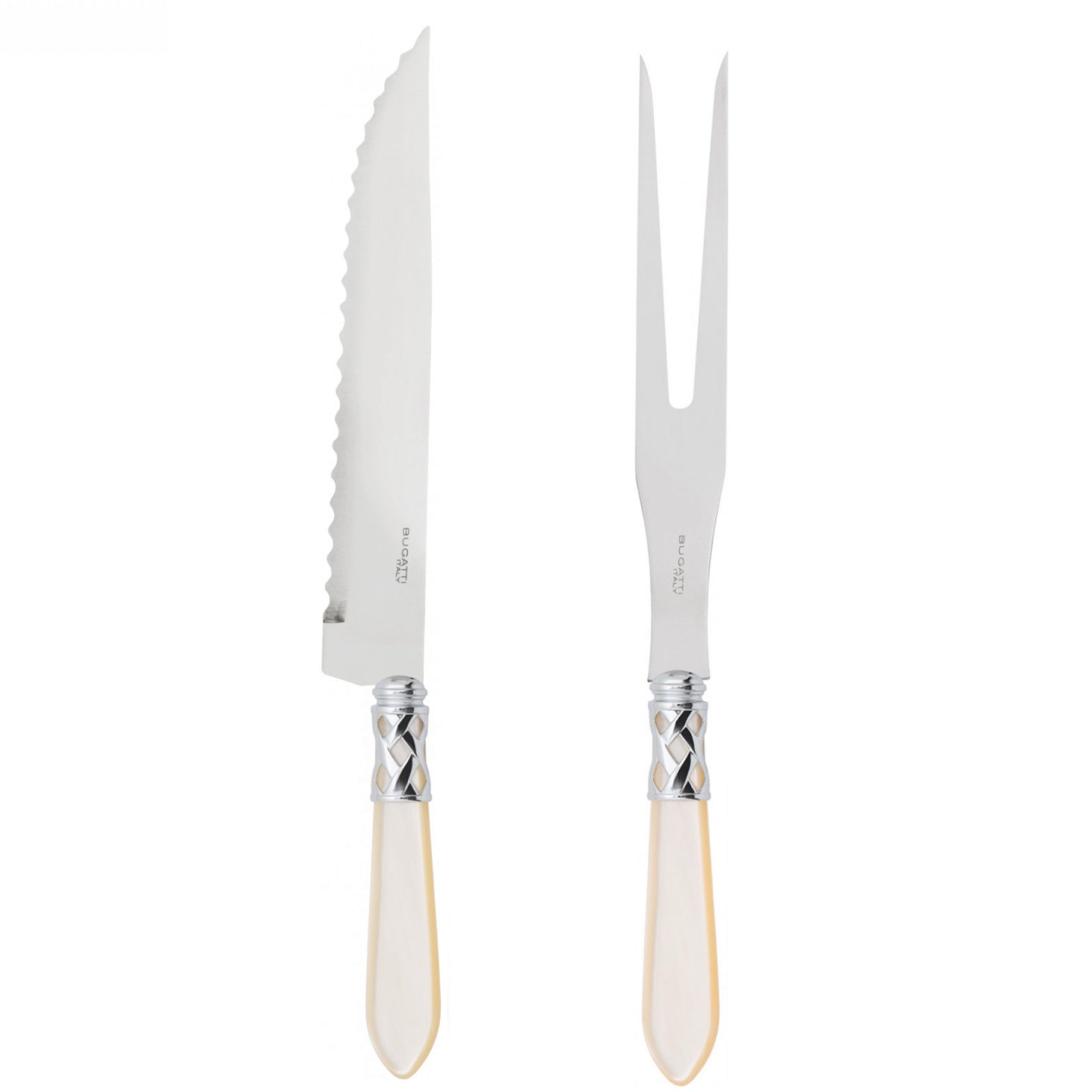 Aladdin Brilliant Roast Carving Set, Ivory — Casa Bugatti