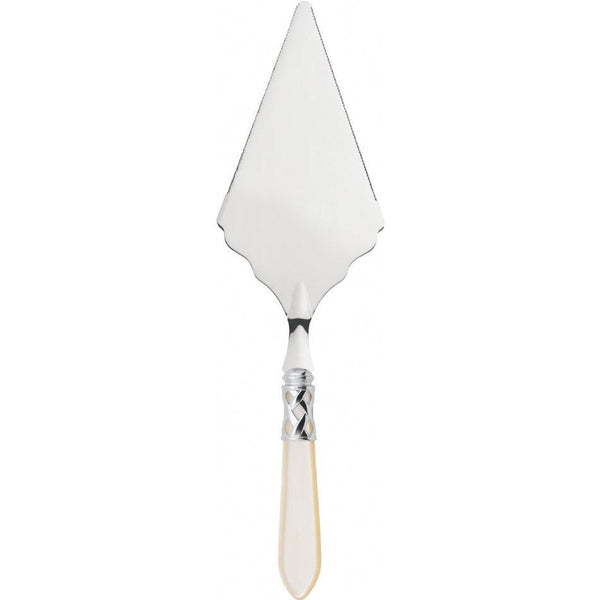Aladdin Brilliant Large Cake Server Serrated - Ivory