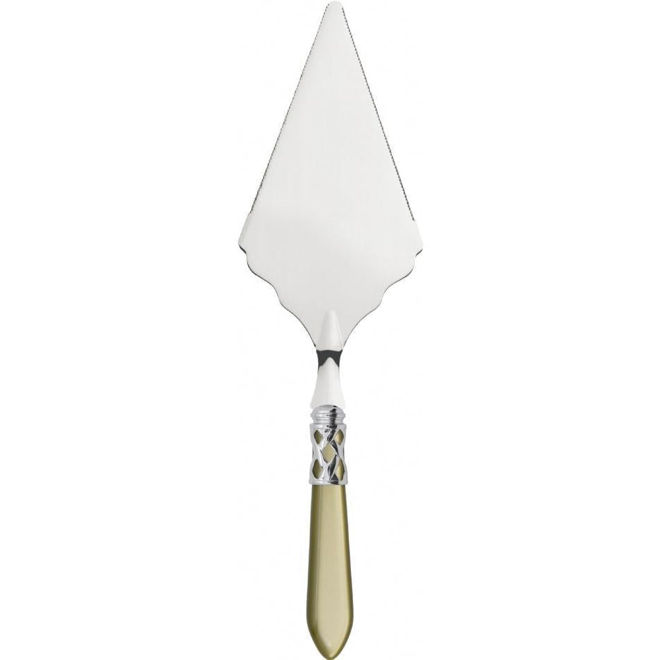 Aladdin Brilliant Large Cake Server Serrated - Chartreuse Green-Casa Bugatti USA