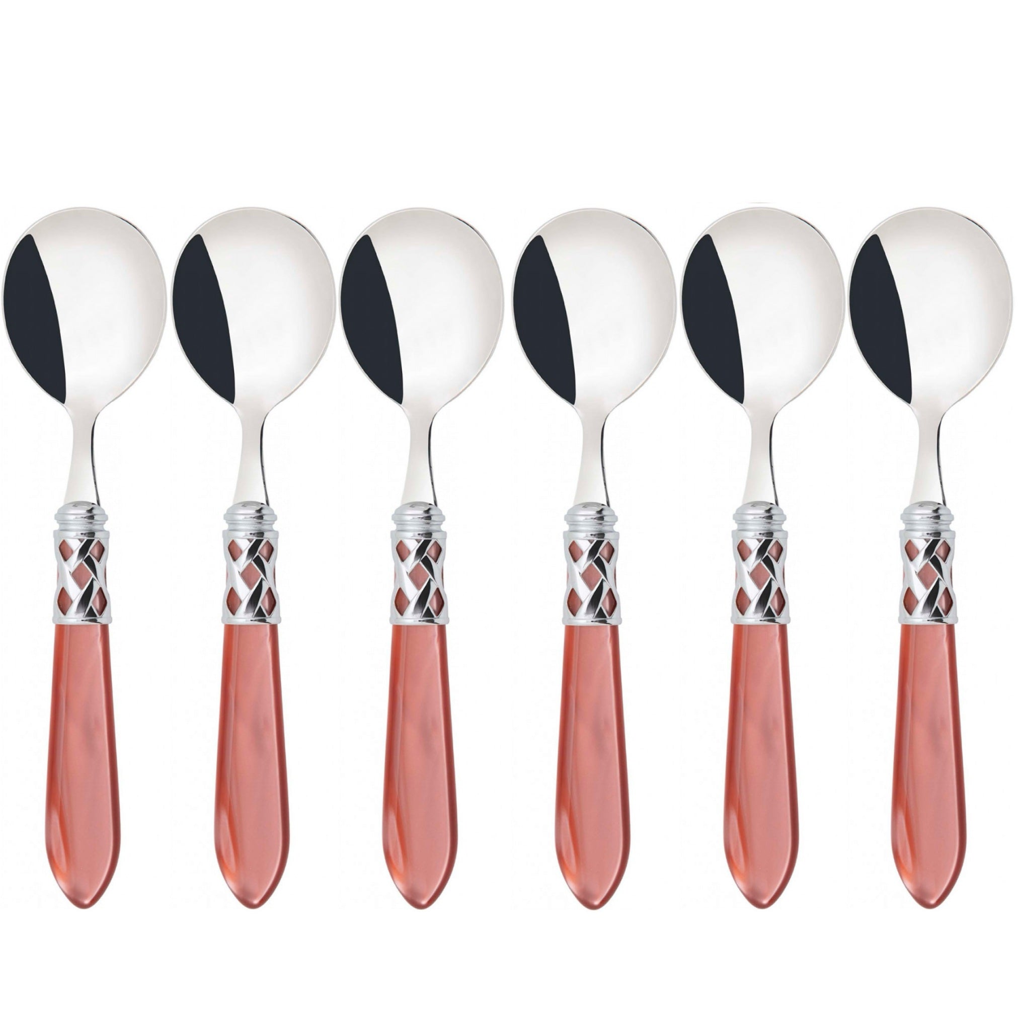 Aladdin Brilliant Soup Spoons Set, Rust — Casa Bugatti