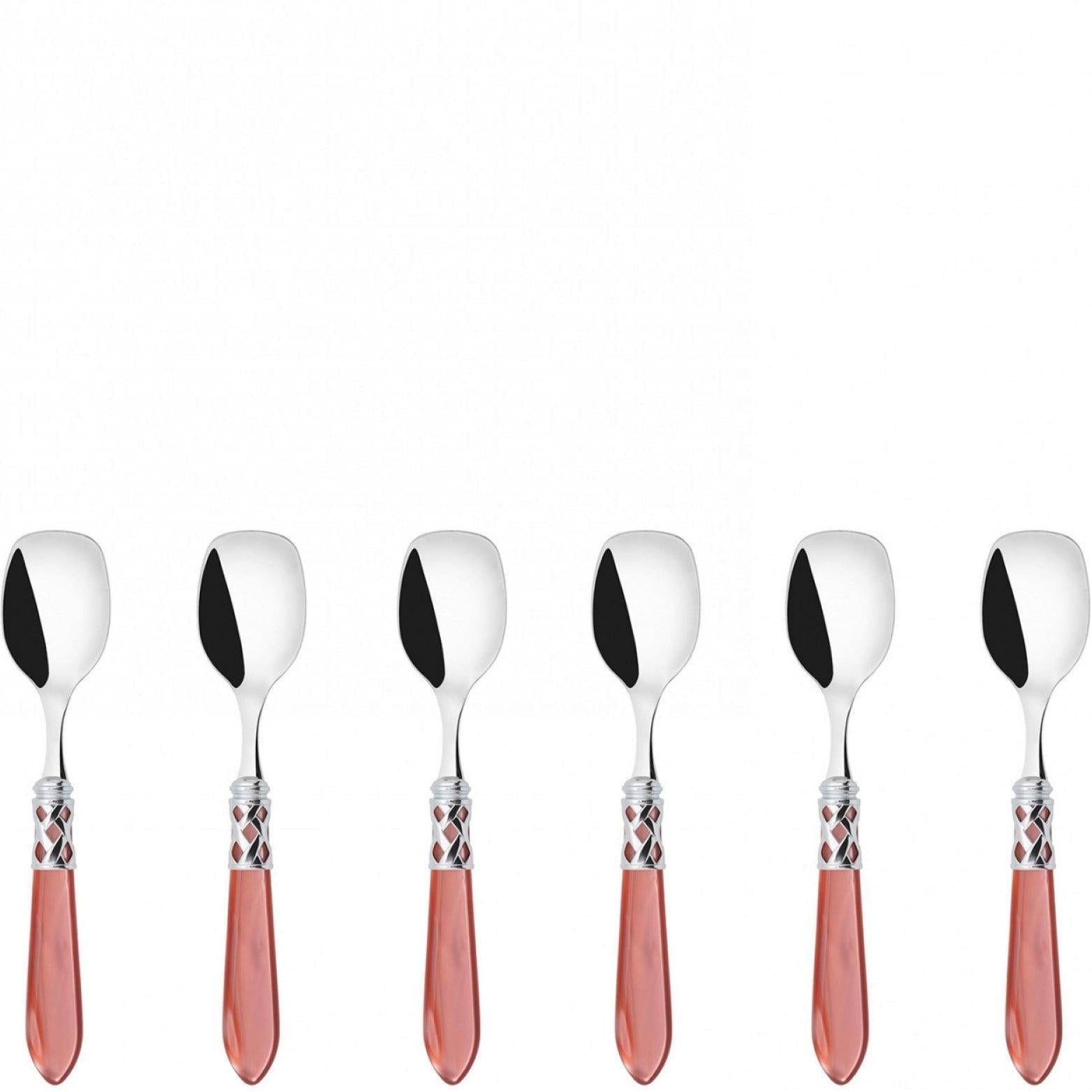 Aladdin Brilliant Ice Cream Spoons Set, Rust — Casa Bugatti