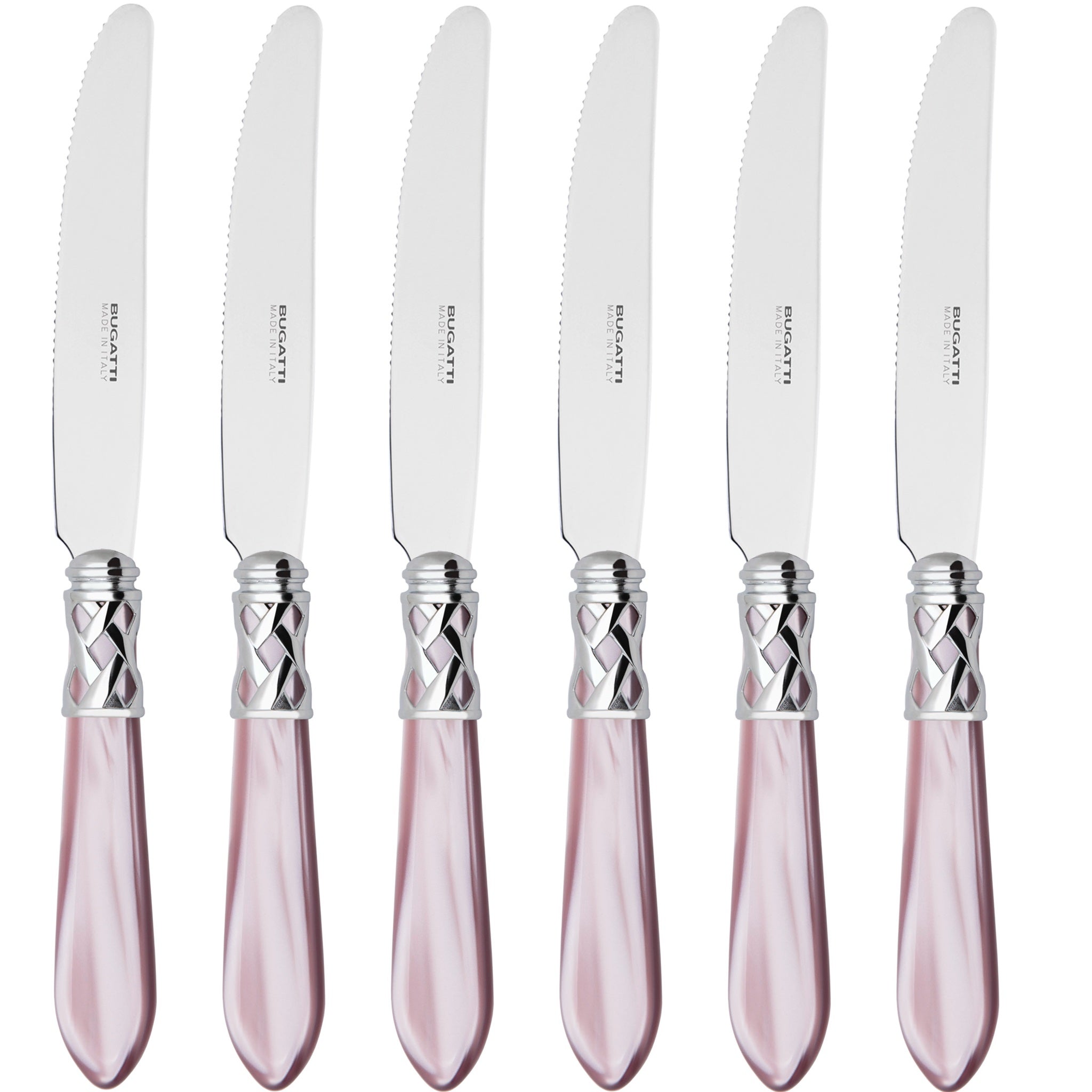 Aladdin Brilliant Fruit Knife Set 17,5 cm (6.89 inch), Lilac — Casa Bugatti