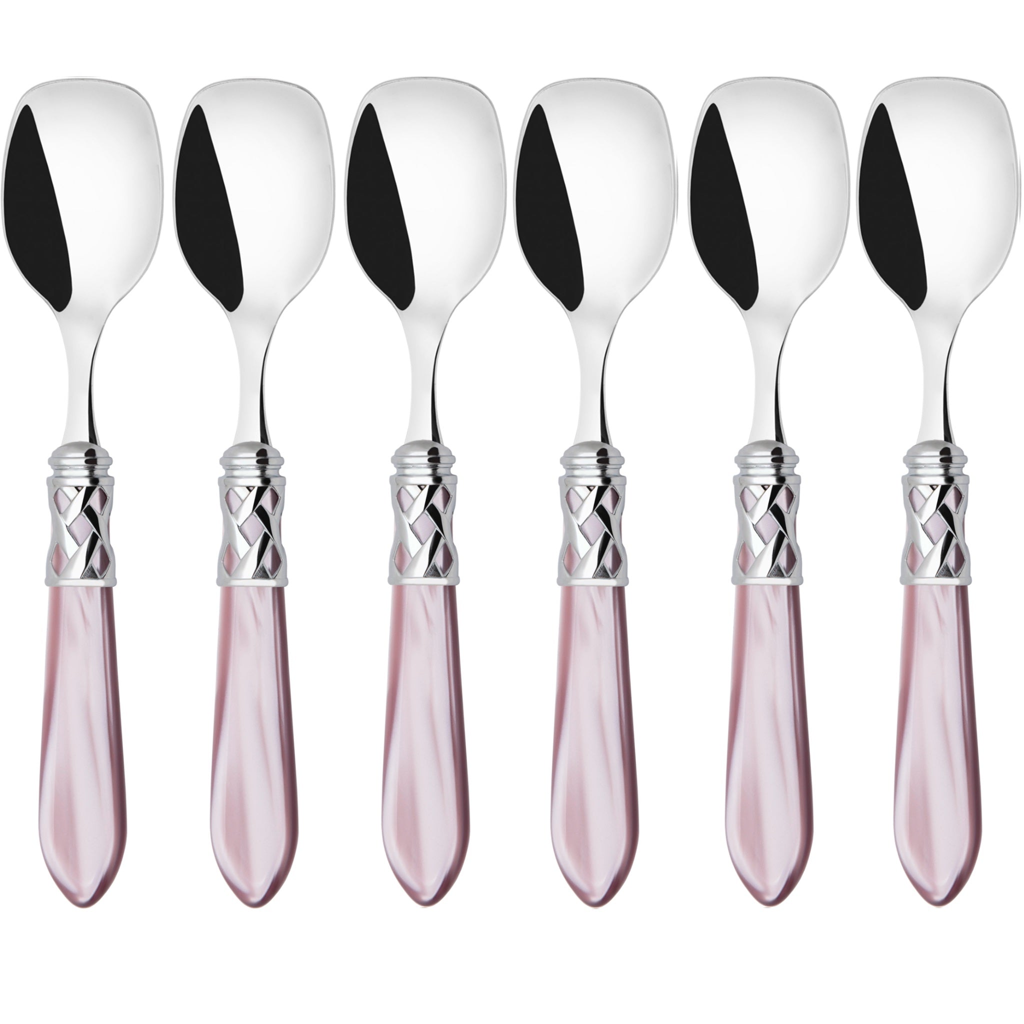 Aladdin Brilliant Ice Cream Spoons Set, Lilac — Casa Bugatti